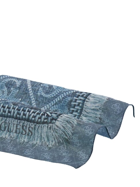 KRISTEN Scarf with geometric pattern jeans - Scarves