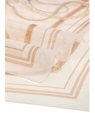 GUESS PRINTED Chain pattern scarf ROSE - Scarves - 2