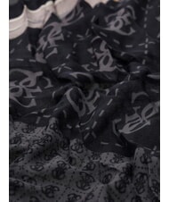 GUESS LINDSEY PRINTED Scarf with geometric pattern vikky large roo coalog tote bag - Scarves - 2