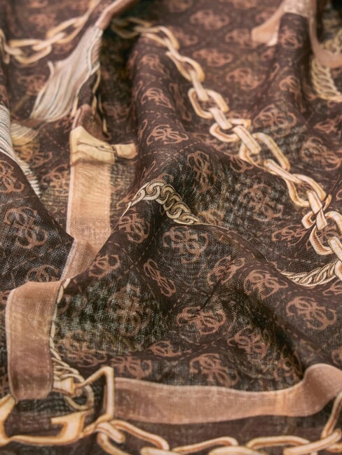 PRINTED Chain pattern scarf MULTI - Scarves
