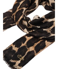 GUESS PRINTED Scarf with fringes - Scarves