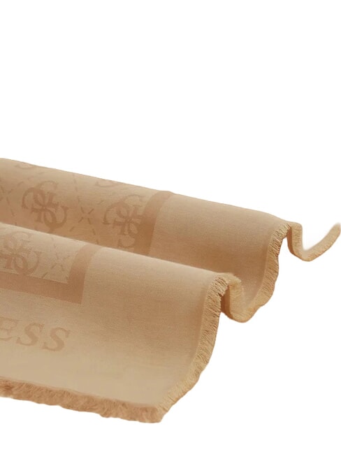 JACQUARD Monogram scarf BEIGE - Scarves