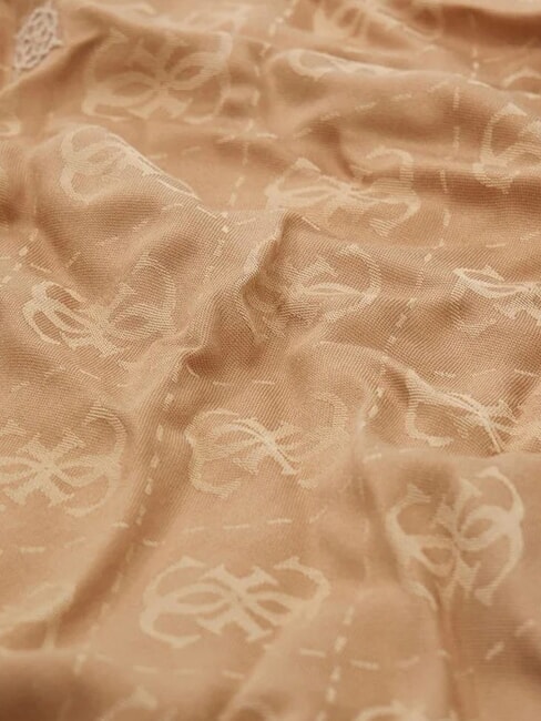 JACQUARD Monogram scarf BEIGE - Scarves