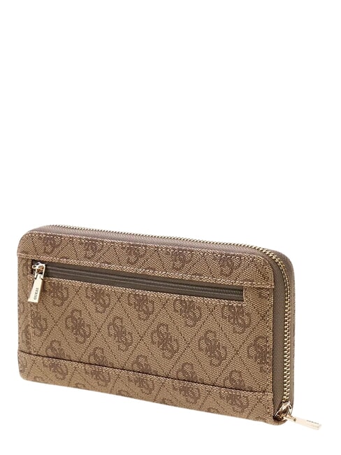 COLEEN Large zip-around wallet MILK LOGO - Women&rsquo;s Wallets
