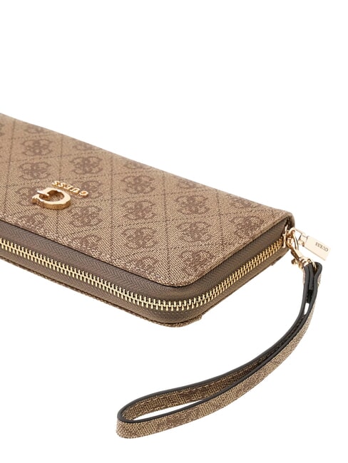 COLEEN Large zip-around wallet MILK LOGO - Women&rsquo;s Wallets