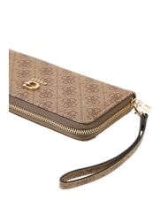 GUESS COLEEN Large zip-around wallet MILK LOGO - Women&rsquo;s Wallets - 4