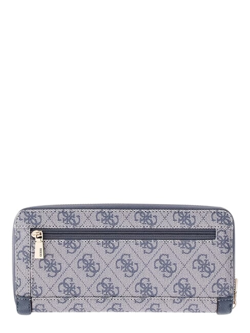 LINDSEY Large zip-around wallet slate logo - Women&rsquo;s Wallets