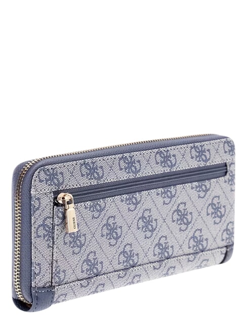 LINDSEY Large zip-around wallet slate logo - Women&rsquo;s Wallets