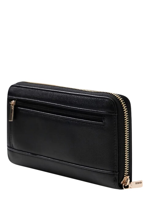 COLEEN Large zip-around wallet BLACK - Women&rsquo;s Wallets