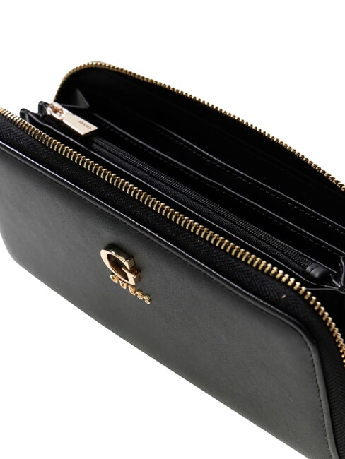 COLEEN Large zip-around wallet BLACK - Women&rsquo;s Wallets