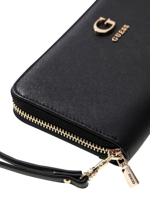 COLEEN Large zip-around wallet BLACK - Women&rsquo;s Wallets