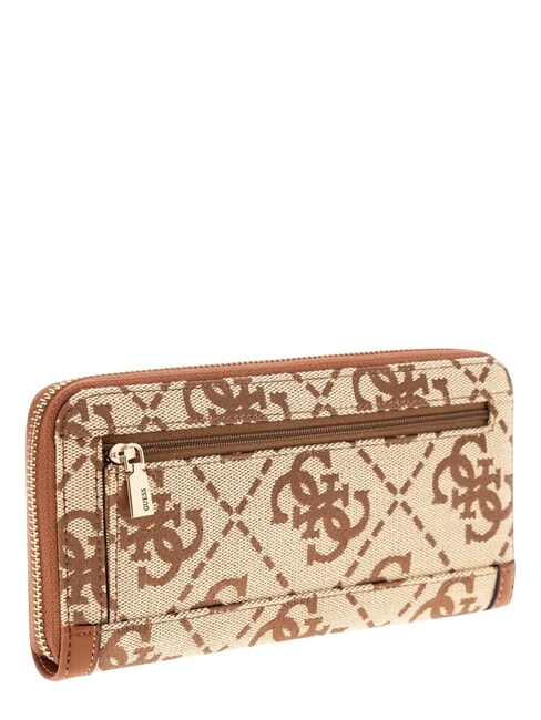 AUDREY Large zip-around wallet MILK LOGO - Women&rsquo;s Wallets