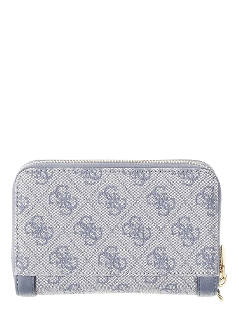 LINDSEY Medium wallet, ziparound slate logo - Women&rsquo;s Wallets