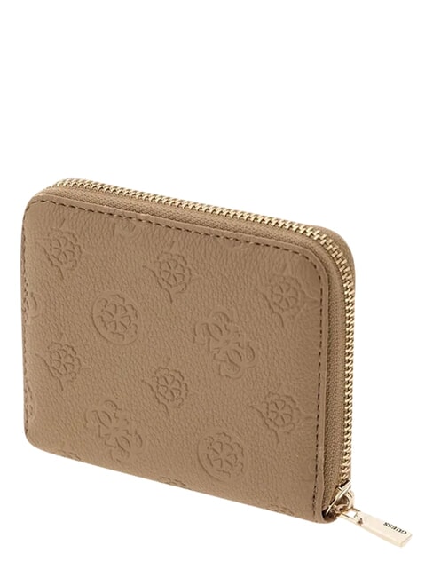 ELLA Compact, zip-around wallet beige logo - Women&rsquo;s Wallets