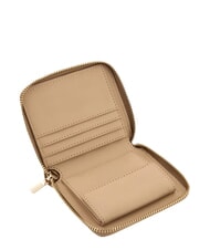 GUESS ELLA Compact, zip-around wallet beige logo - Women&rsquo;s Wallets - 4