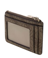 GUESS LAUREL 2 Card holder MILK LOGO - Women&rsquo;s Wallets - 3