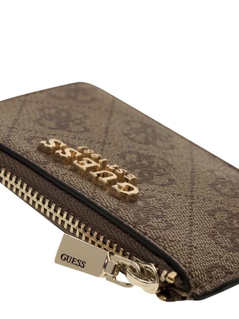 LAUREL 2 Card holder MILK LOGO - Women&rsquo;s Wallets