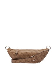 GUESS LATONA Shoulder carry pouch MILK LOGO - Hip pouches - 3