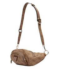 GUESS LATONA Shoulder carry pouch MILK LOGO - Hip pouches - 4