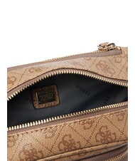 GUESS LATONA Shoulder carry pouch MILK LOGO - Hip pouches - 6