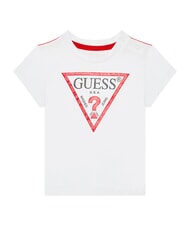 GUESS KIDS CORE Cotton T-Shirt purwhite - Child T-shirt - 3