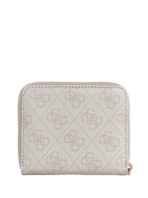 LAUREL 2 Small zip-around wallet bone logo - Women&rsquo;s Wallets