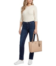 GUESS NOELLE 2  Shoulder Shopping Bag BEIGE - Women&rsquo;s Bags - 2