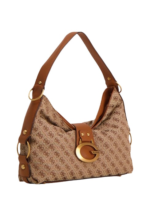 CAMDEN 4G Shoulder bag, all-over print logo milk/cognac - Women&rsquo;s Bags