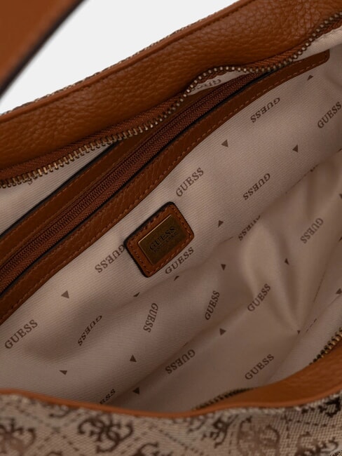 CAMDEN 4G Shoulder bag, all-over print logo milk/cognac - Women&rsquo;s Bags