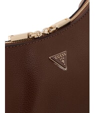GUESS PETRA Large shoulder bag chocolate - Women&rsquo;s Bags - 3