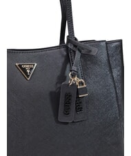 GUESS NOELLE 2 Shoulder shopping bag BLACK - Women&rsquo;s Bags - 5