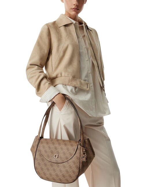 COLEEN                                   Shoulder bag, double handle MILK LOGO - Women&rsquo;s Bags