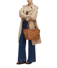 GUESS DEVON Shoulder shopping bag COGNAC - Women&rsquo;s Bags - 2