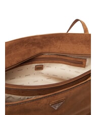 GUESS DEVON Shoulder shopping bag COGNAC - Women&rsquo;s Bags - 7