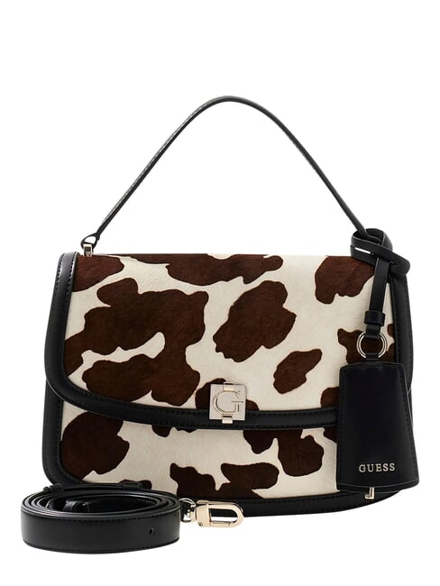 AUDREY                                   Handbag with shoulder strap, in leather cow - Women&rsquo;s Bags