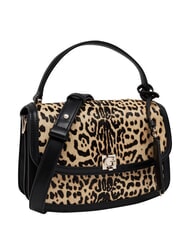 GUESS AUDREY                                   Handbag with shoulder strap, in leather leopard - Women&rsquo;s Bags - 6