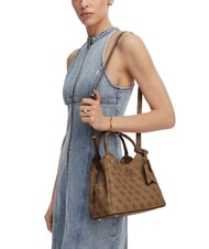 GUESS MERIDIAN 2                               Handbag, with shoulder strap MILK LOGO - Women&rsquo;s Bags - 2
