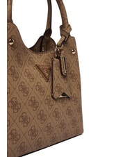 GUESS MERIDIAN 2                               Handbag, with shoulder strap MILK LOGO - Women&rsquo;s Bags - 6