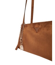GUESS DEVON                                    Shoulder bag COGNAC - Women&rsquo;s Bags - 5