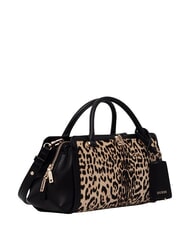 GUESS AUDREY                                   Handbag with shoulder strap, in leather leopard - Women&rsquo;s Bags - 2