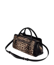 GUESS AUDREY                                   Handbag with shoulder strap, in leather leopard - Women&rsquo;s Bags - 3