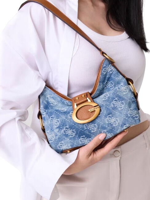 CAMDEN                                   Shoulder bag, adjustable denim logo - Women&rsquo;s Bags