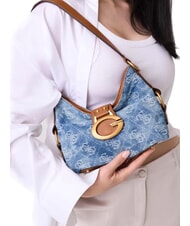 GUESS CAMDEN                                   Shoulder bag, adjustable denim logo - Women&rsquo;s Bags - 3