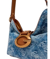 GUESS CAMDEN                                   Shoulder bag, adjustable denim logo - Women&rsquo;s Bags - 6