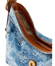 GUESS CAMDEN                                   Shoulder bag, adjustable denim logo - Women&rsquo;s Bags - 7