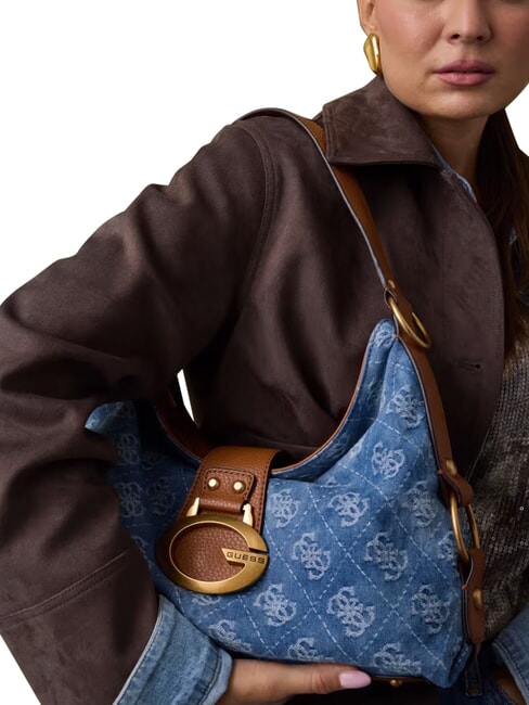 CAMDEN                                   Shoulder bag, adjustable denim logo - Women&rsquo;s Bags