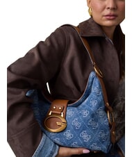 GUESS CAMDEN                                   Shoulder bag, adjustable denim logo - Women&rsquo;s Bags - 2