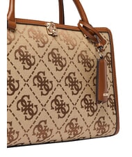 GUESS AUDREY                                   Handbag, with shoulder strap MILK LOGO - Women&rsquo;s Bags - 6