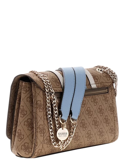 NOELLE 2                                 Shoulder bag, double handle milk logo/light blue - Women&rsquo;s Bags