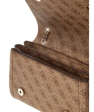 GUESS NOELLE 2                                 Shoulder bag, double handle milk logo/light blue - Women&rsquo;s Bags - 4